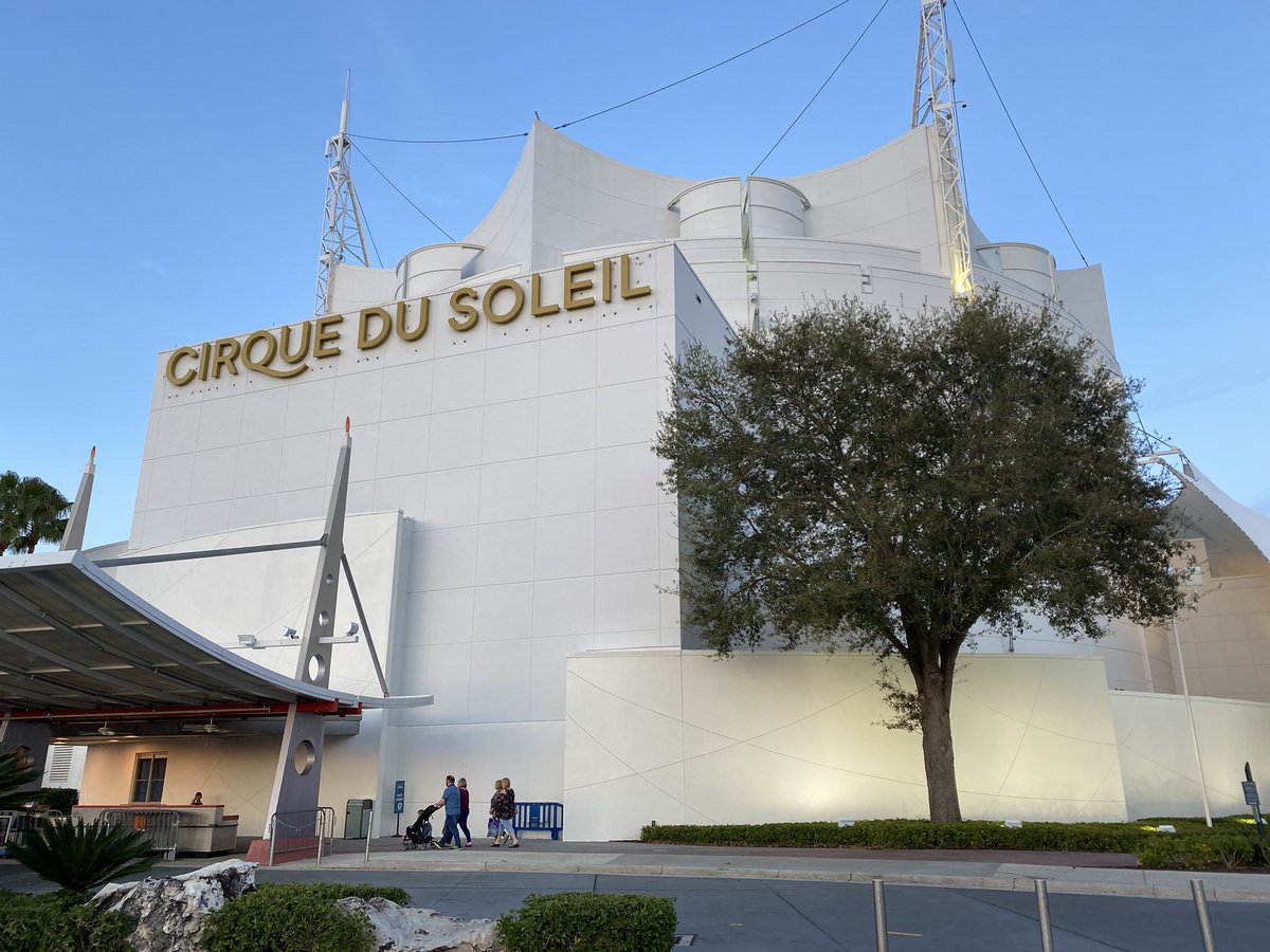 Cirque du Soliel at Disney Springs
