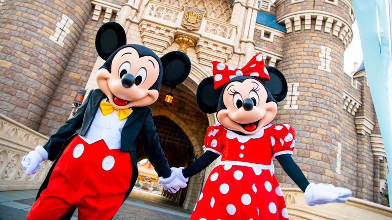 Mickey & Minnie at Tokyo Disneyland