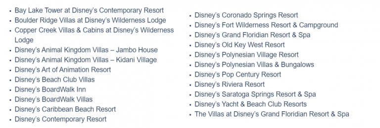 2021 Walt Disney World Resort Vacation Packages Available To Book Today ...