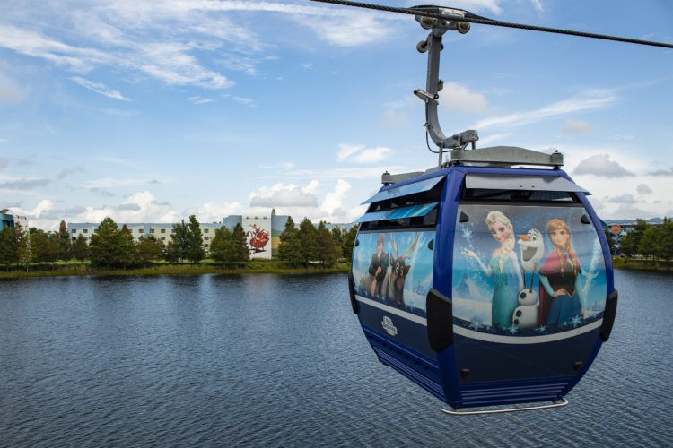 Disney Skyliner at Walt Disney World Resort