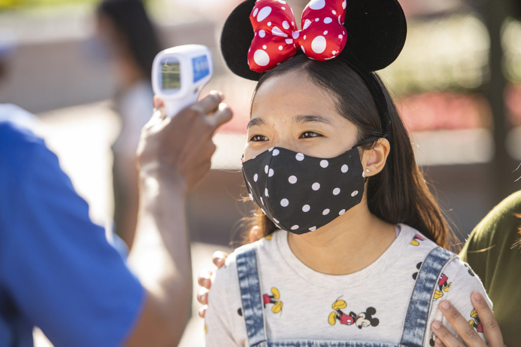 All guests will be required to undergo temperature screenings prior to entering a theme park at Walt Disney World Resort
