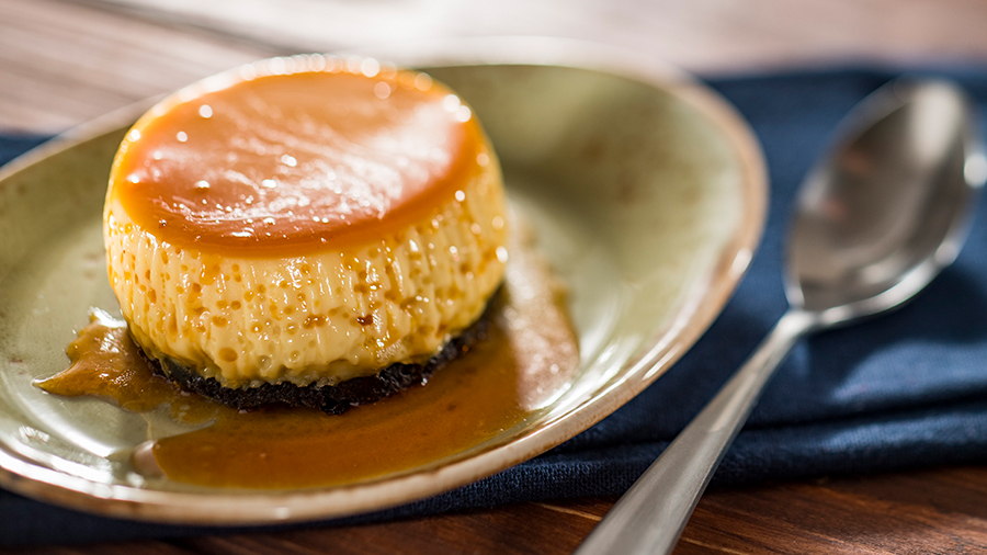 Flancocho:Passion Fruit Cake with Coconut Flan 