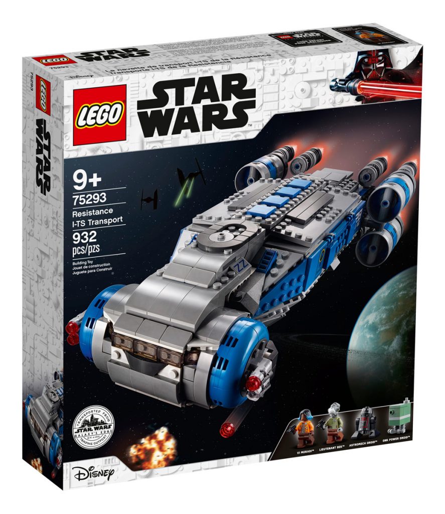 LEGO Star Wars resistance I-TS Transport