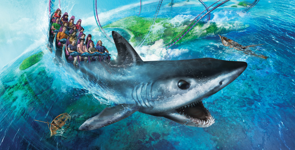 SeaWorld's new shark-themed coaster opening in June