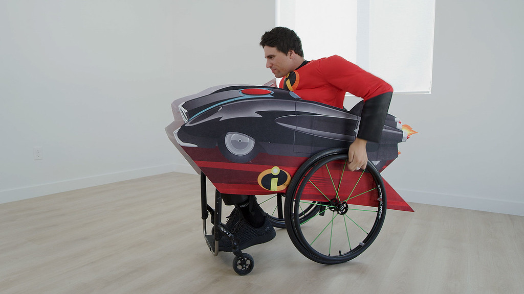 Incredimobile Wheelchair Cover Set by Disguise – Incredibles 2 Available: Aug. 10, 2020 MSRP: $49.99