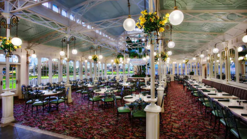 Crystal Palace at the Magic Kingdom