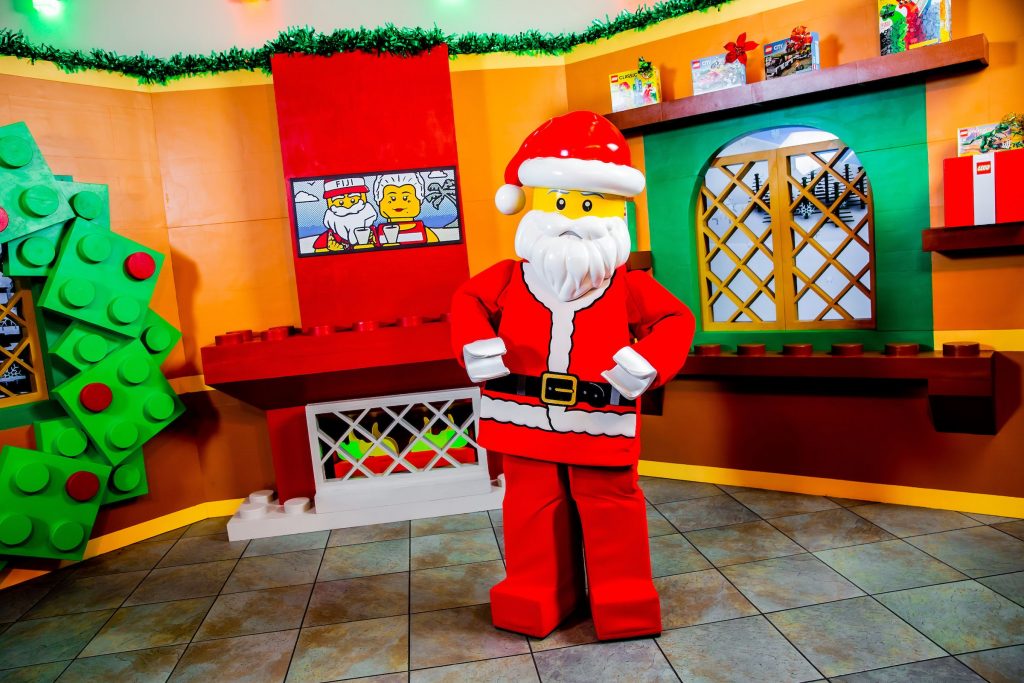 LEGO Santa at Holidays at LEGOLAND Florida Resort