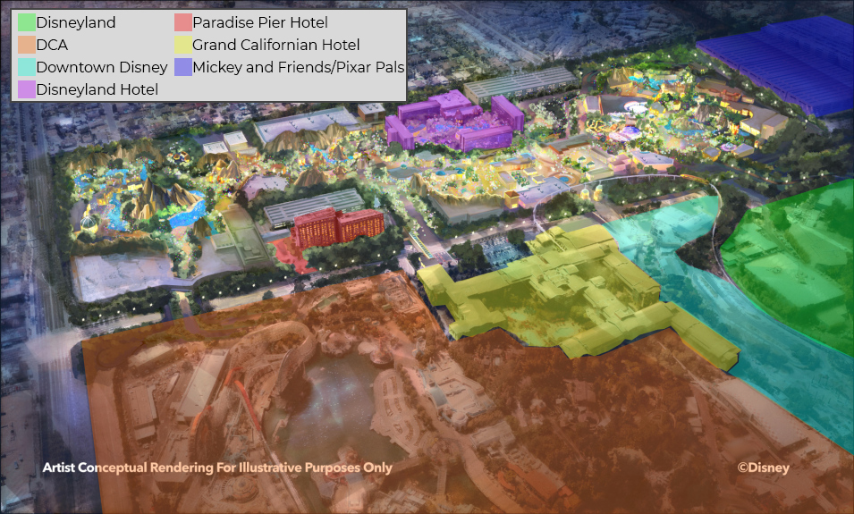 Disneyland Unveils Plans for "DisneylandForward" Expansion, Includes New Theme Park Expansions
