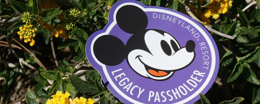 Special Legacy Passholder-themed magnet