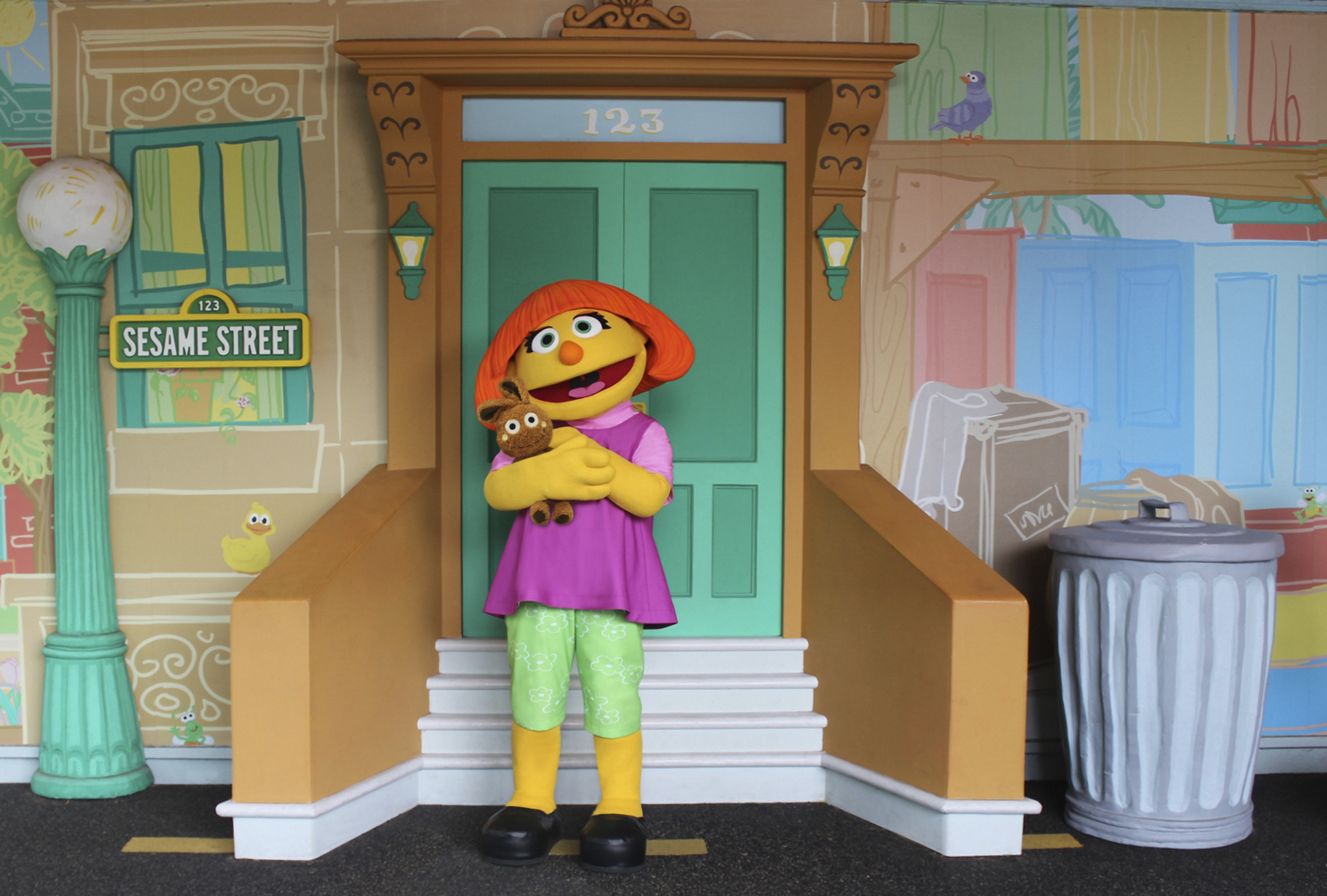 Sesame Street’s Julia Debuting at Sesame Street Land at SeaWorld Orlando During Autism Acceptance Month with Enhanced Health and Safety Measures
