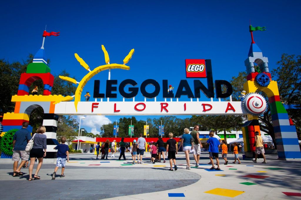 Entrance to LEGOLAND Florida Theme Park