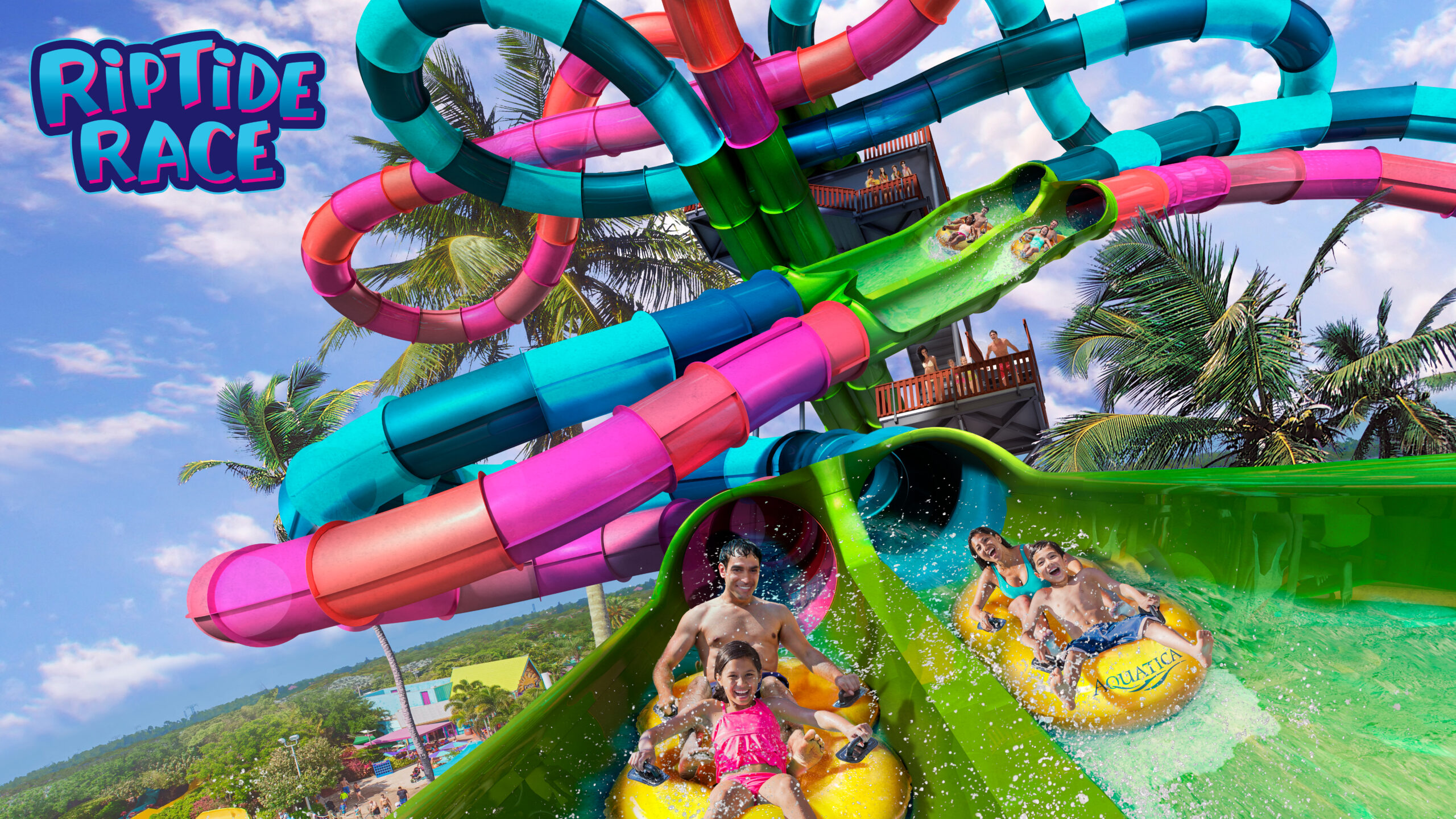 Dueling Water Slide To Debut At Aquatica San Antonio In 2022 ThrillGeek