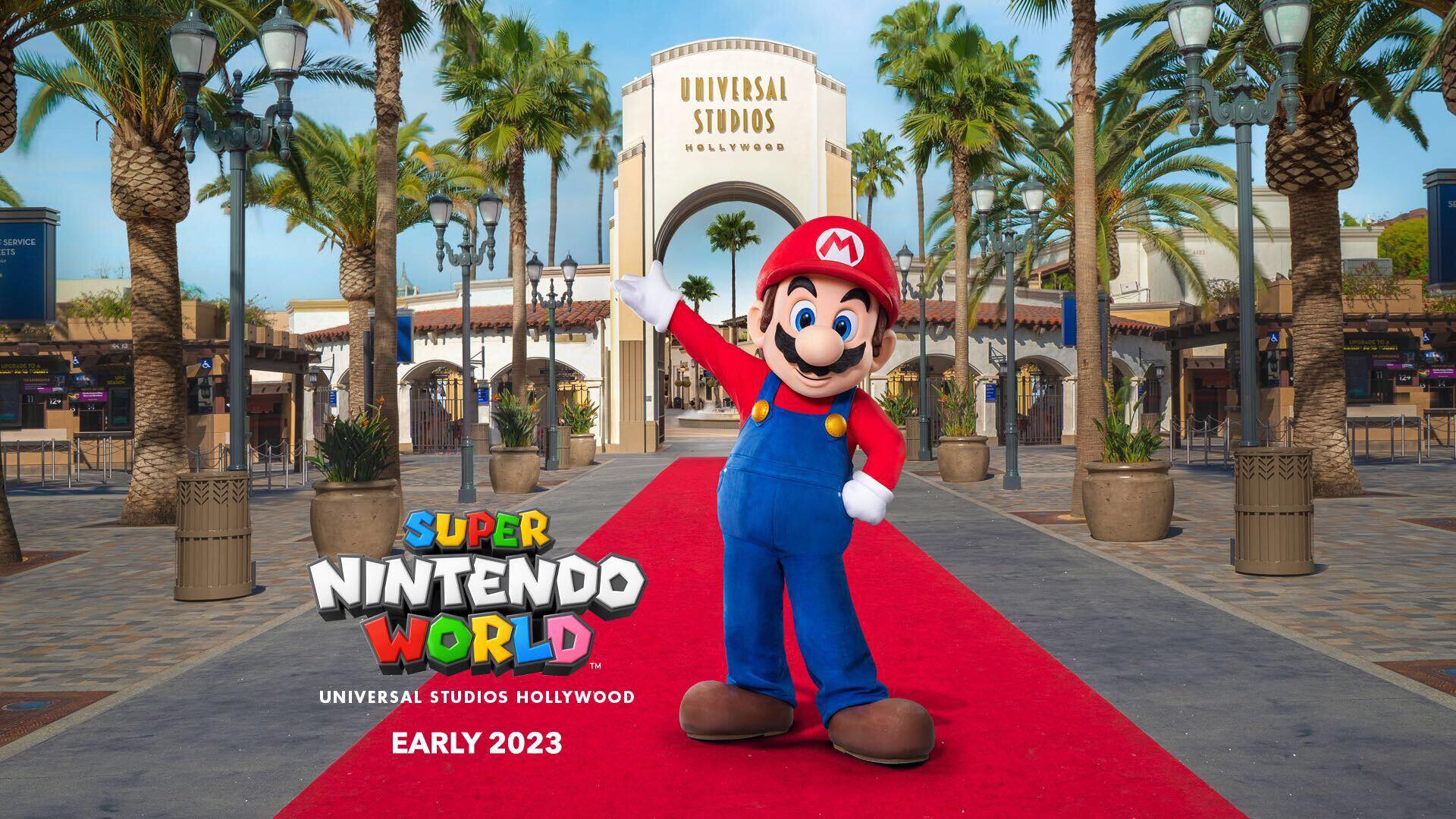 Universal Studios Hollywood Announces Details on Super Nintendo World Coming Early 2023