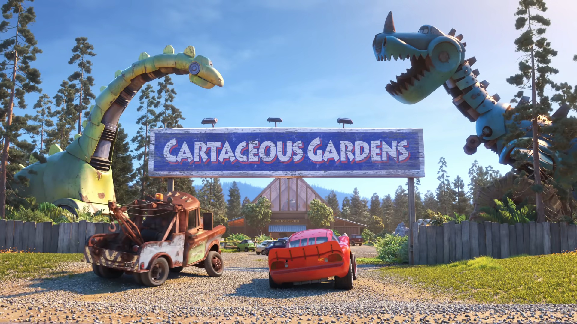 Disney and Pixar Unveil 'Cars on the Road' Trailer and Announce