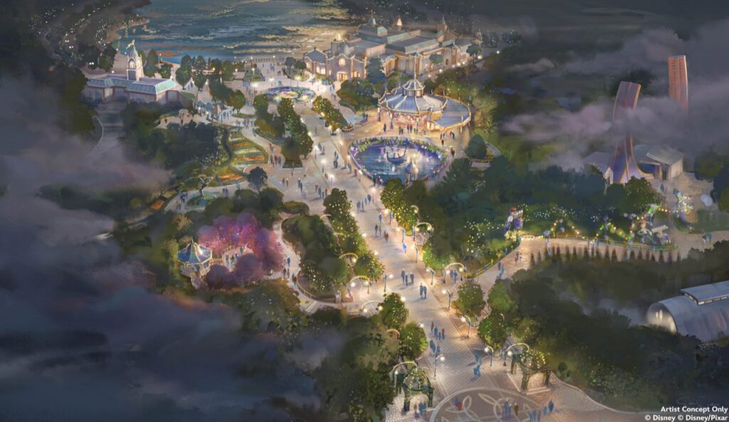 The Tangled Garden area will feature a new attraction for the whole family to enjoy, even the little ones.