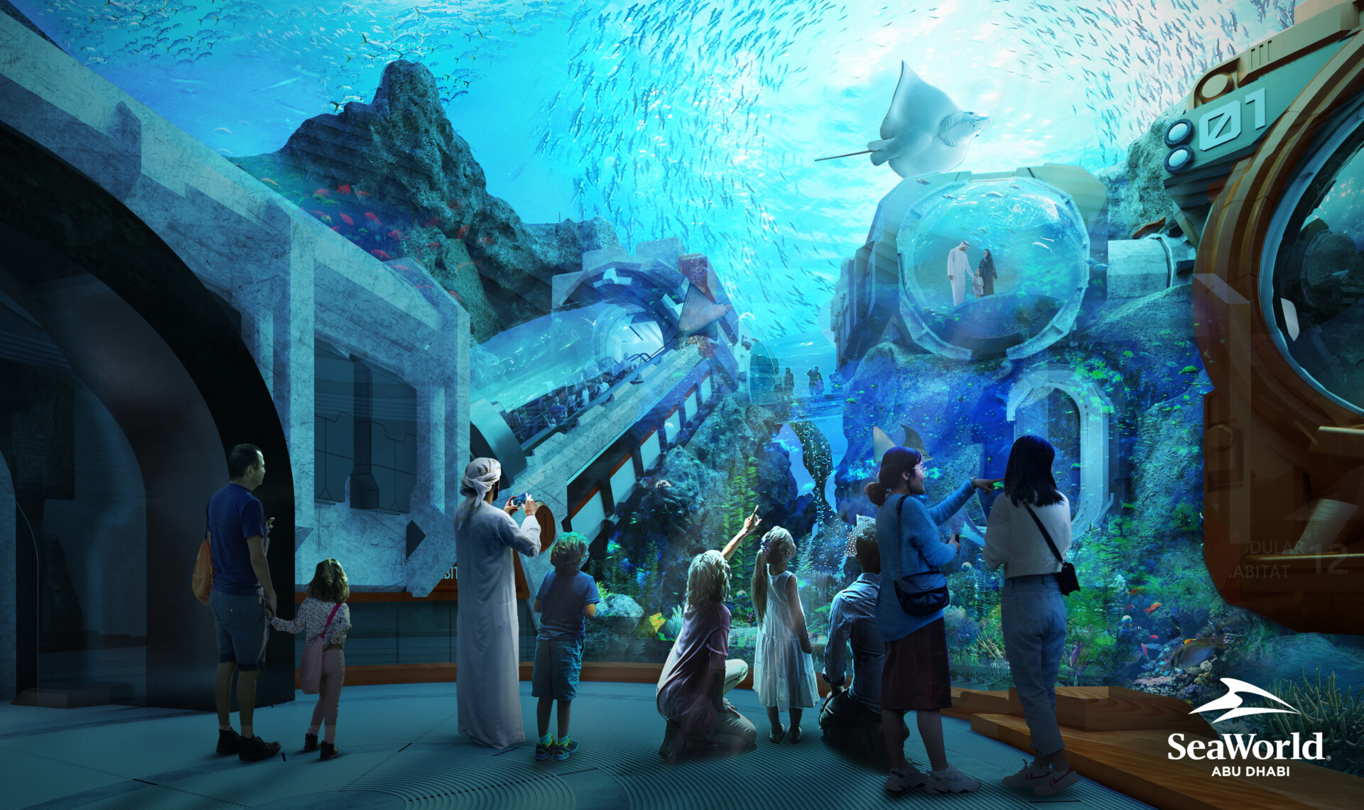 SeaWorld Abu Dhabi Opening in 2023