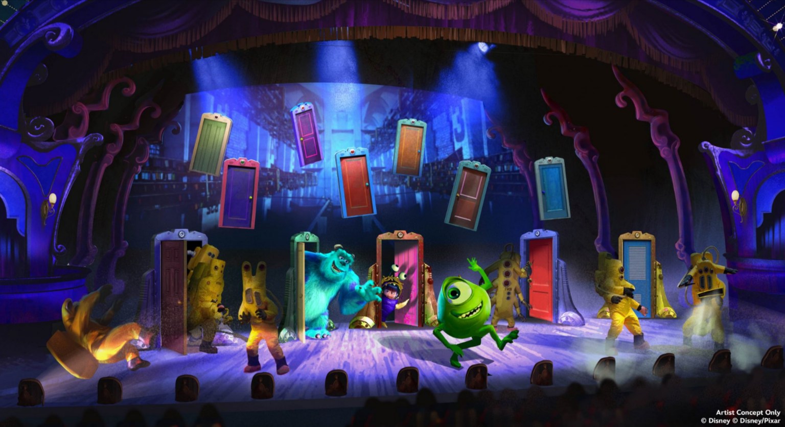 “Pixar: We Belong Together”, this new show will highlight how friendship and family bring and keep us. It will combine spectacular stage technology, state-of-the-art video and lighting design, and a large cast of characters from many beloved Pixar films.