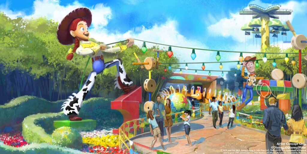 Toy Story Garden coming to Disneyland Paris