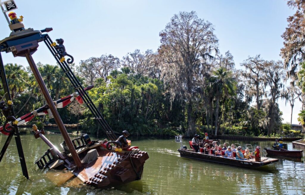 Pirate River Quest at LEGOLAND Florida theme park