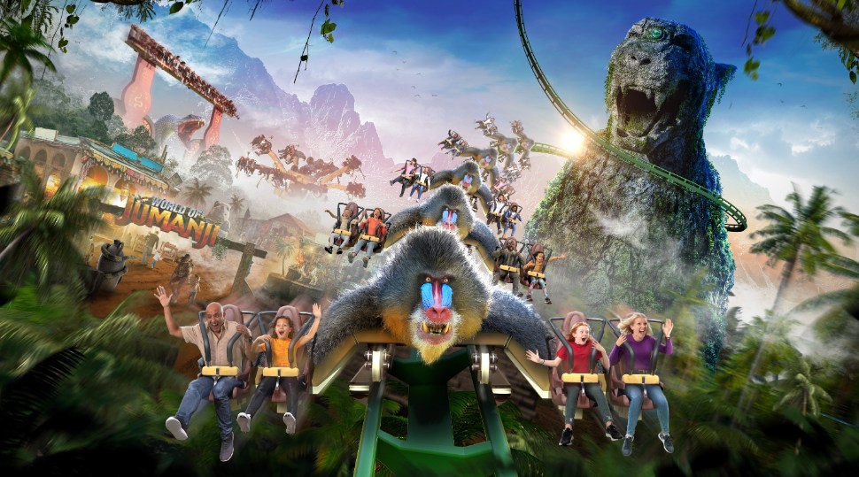 Chessington World of Adventures Resort has announced World of Jumanji