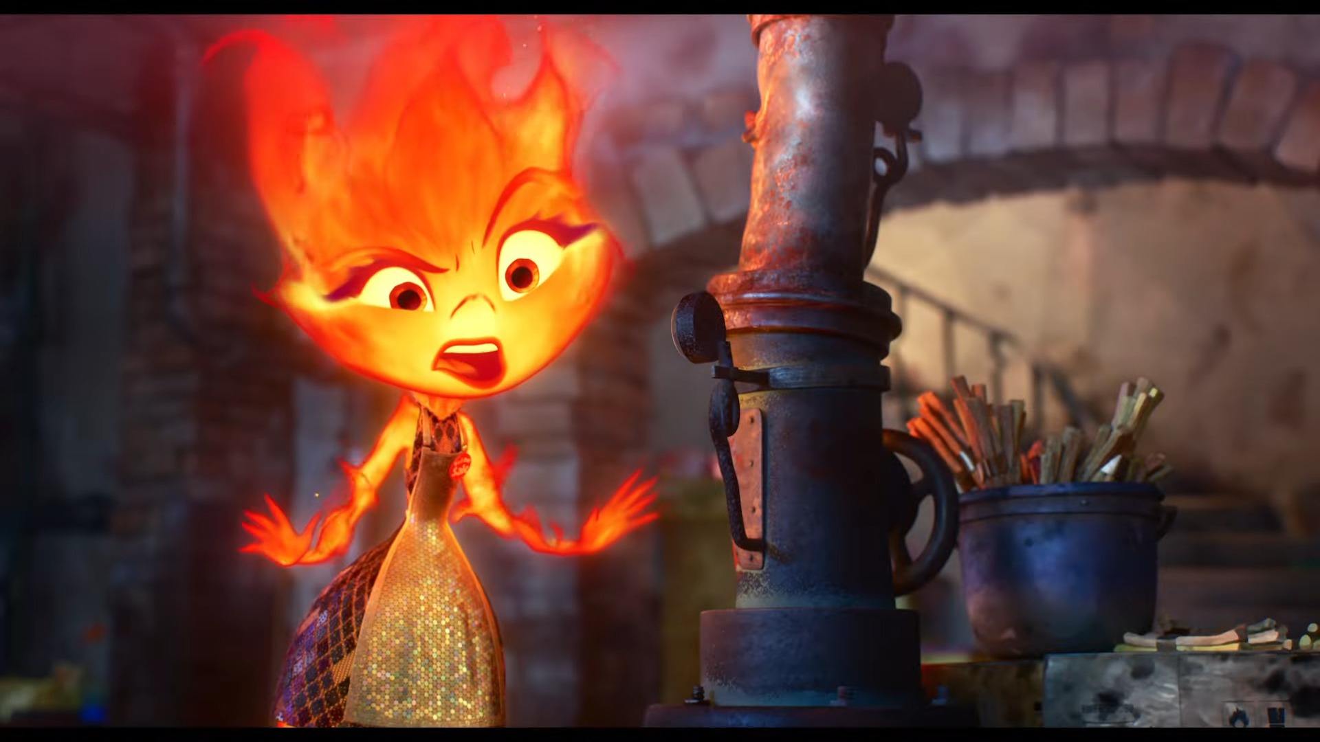 Elemental' Teaser Trailer Introduces Disney-Pixar Audiences to Element  City's Fire, Water, Land and Air Residents (Video)