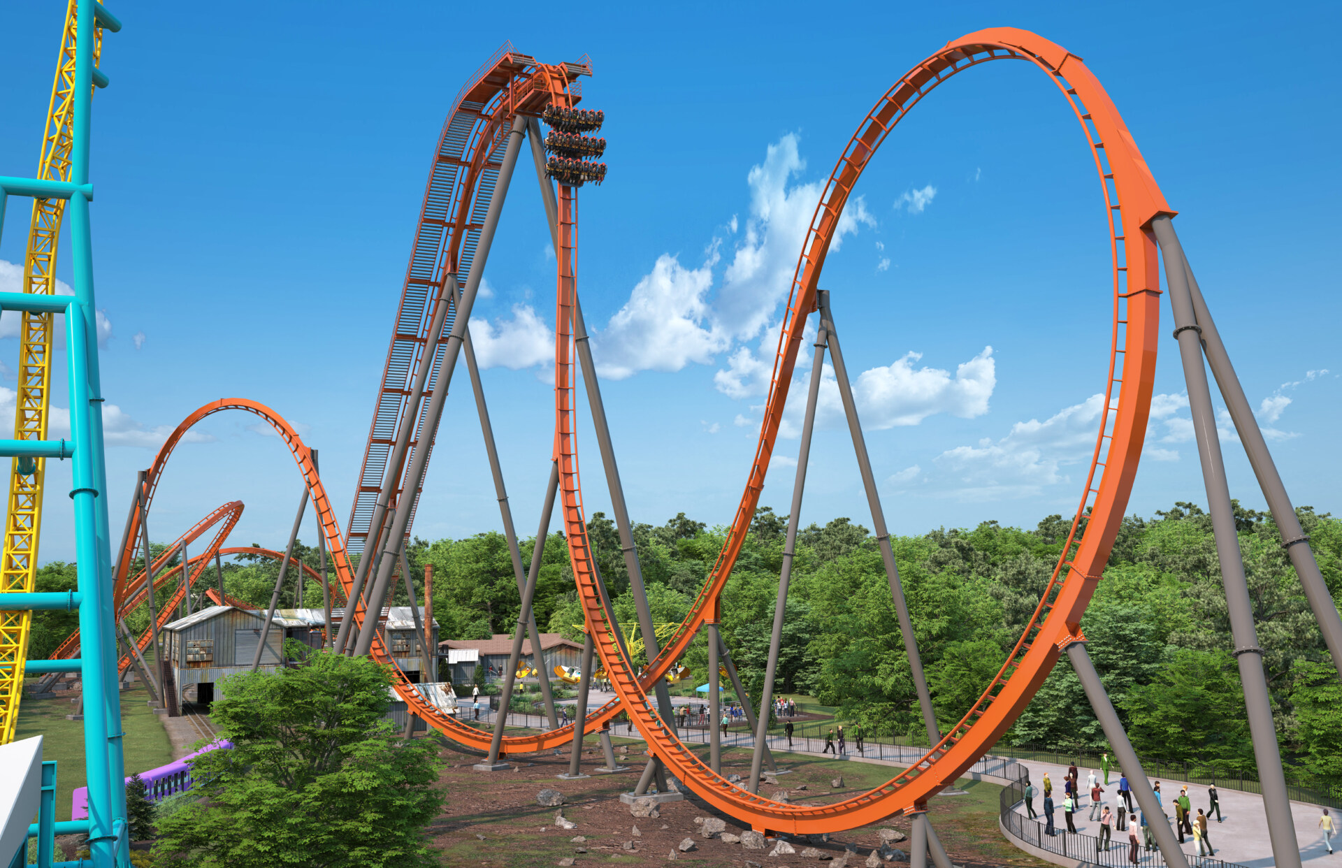 Dorney Park Announces Iron Menace Roller Coaster For 2024 - ThrillGeek