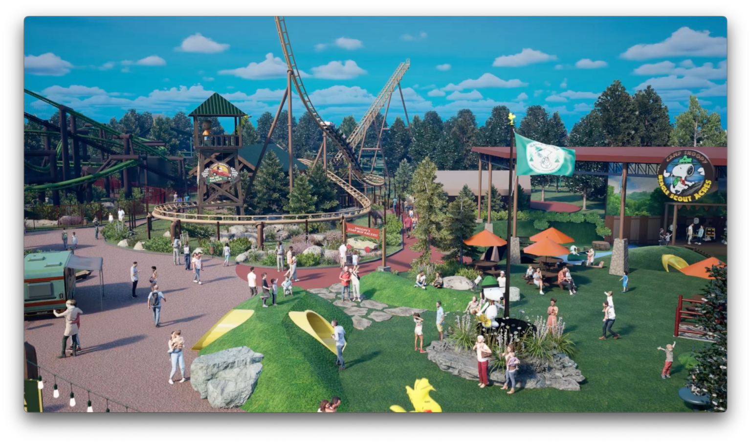 Kings Island Announces New Coaster and Kids Area Expansion for 2024