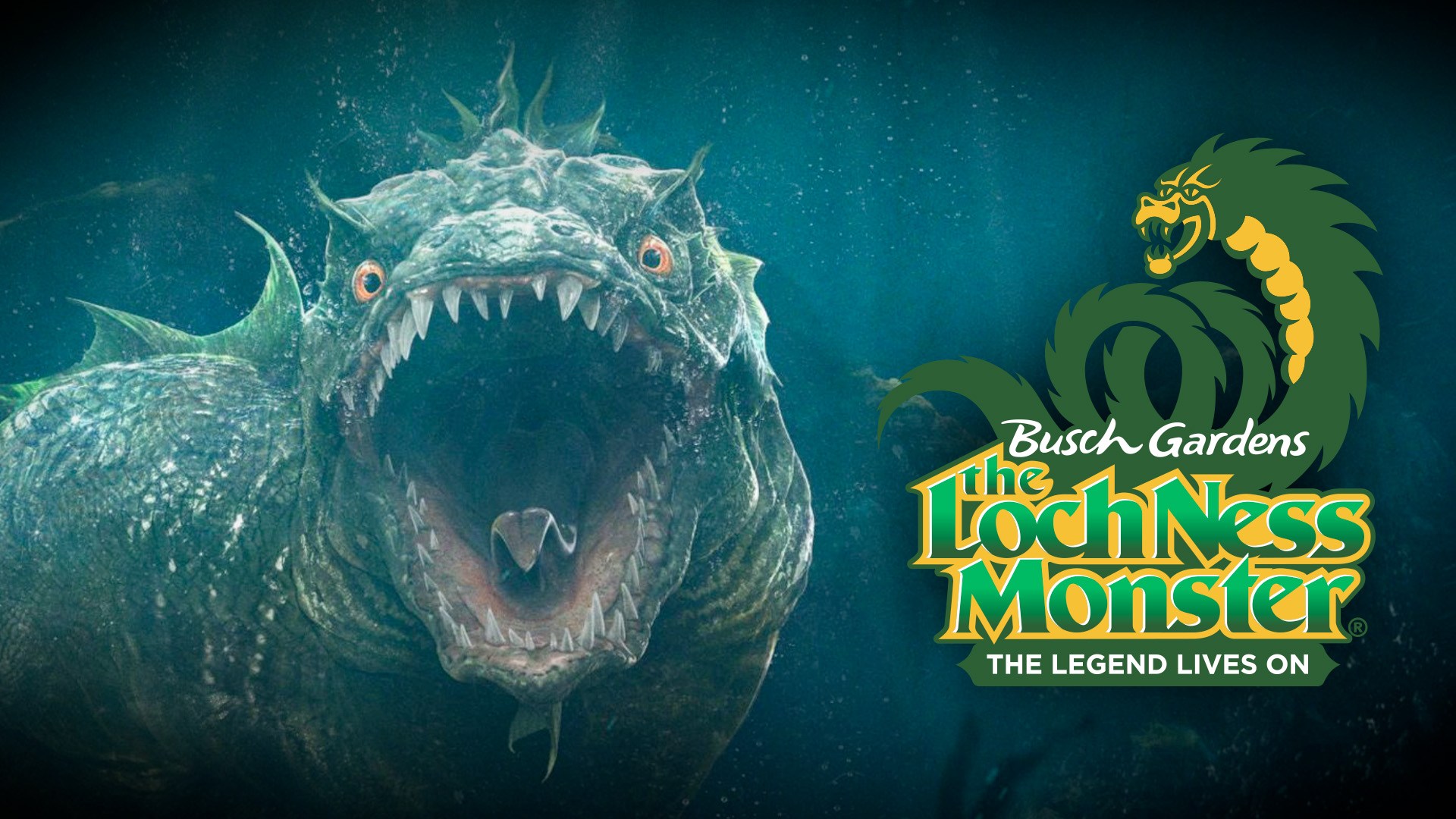 Loch Ness Monster - Busch Gardens Williamsburg (Williamsburg