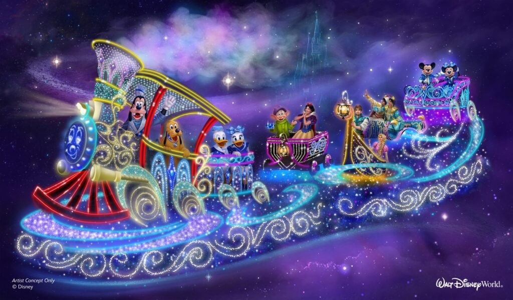 All Aglow: What to Expect from “Disney Starlight: Dream the Night Away” at Magic Kingdom