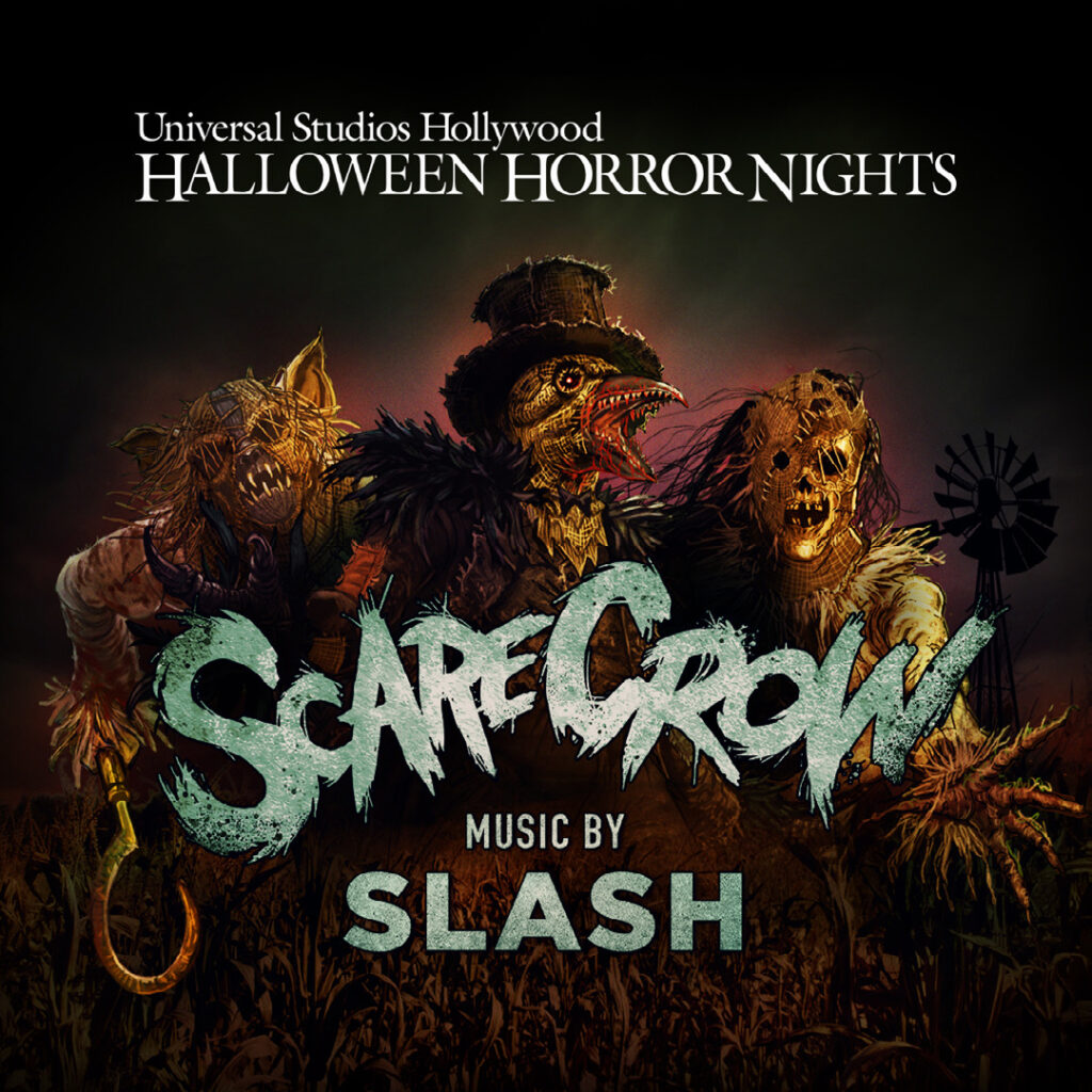 “Scarecrow: Music by SLASH” Haunted House Announced For Halloween Horror Night’s at Universal Studios Hollywood