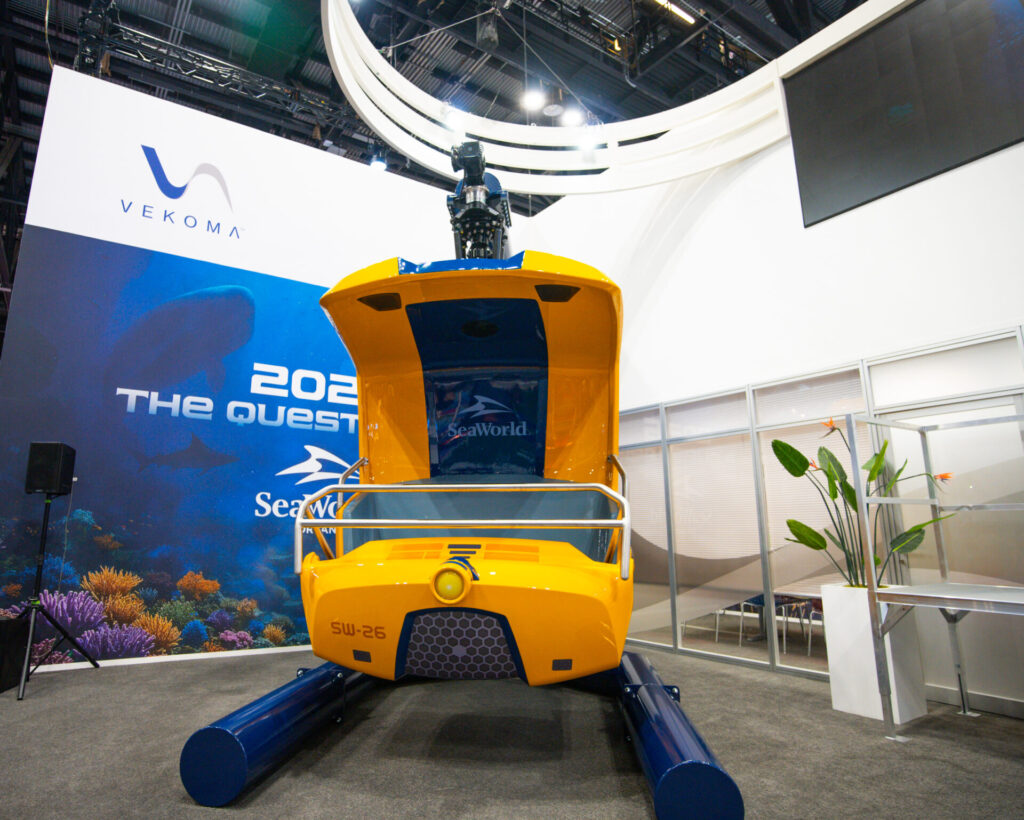 SeaWorld Orlando Unveils SEAQuest: Legends of the Deep Ride Vehicle