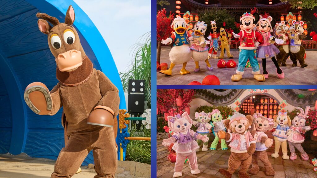 Bullseye Gallops into Chinese New Year 2026 Celebrations at Disney Parks in Asia