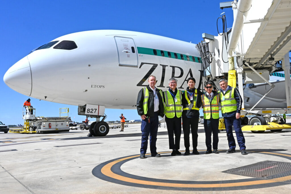 Orlando International Airport Welcomes Historic ZIPAIR Tokyo-Orlando Flight