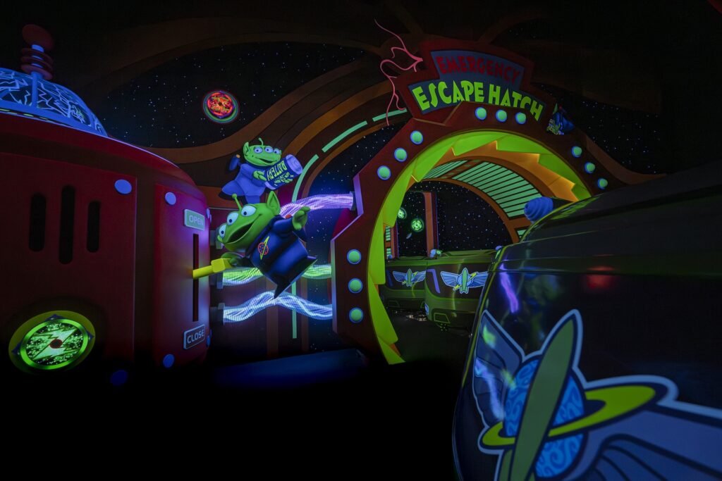Buzz Lightyear’s Space Ranger Spin at the Magic Kingdom is Leveling Up