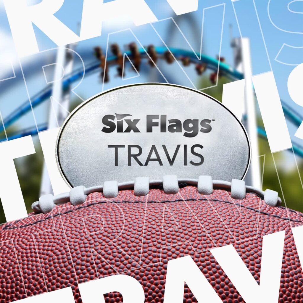 Travis Kelce and Six Flags Partnership is a Total Touchdown for 2026