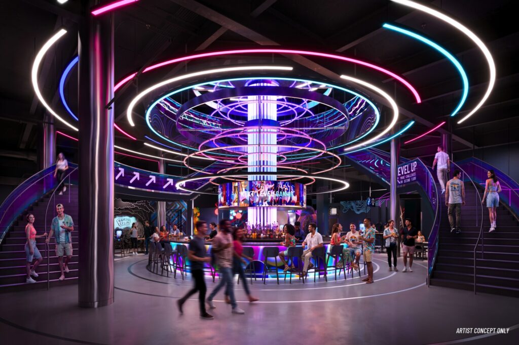 Level99 is Bringing Massive Social Gaming to Disney Springs This Summer