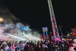 AREA15 Debuts 200-Foot Tall Eye Dropper Tower Ride