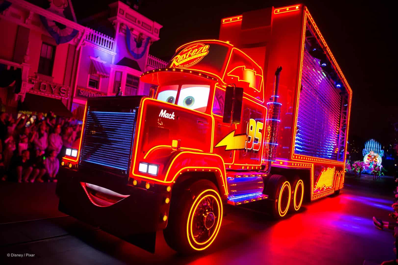 Paint the Night Parade at Disneyland