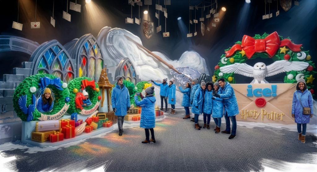 Gaylord’s ICE! Experience Expands to 8 Resorts with Harry Potter, Nightmare Before Christmas, and More
