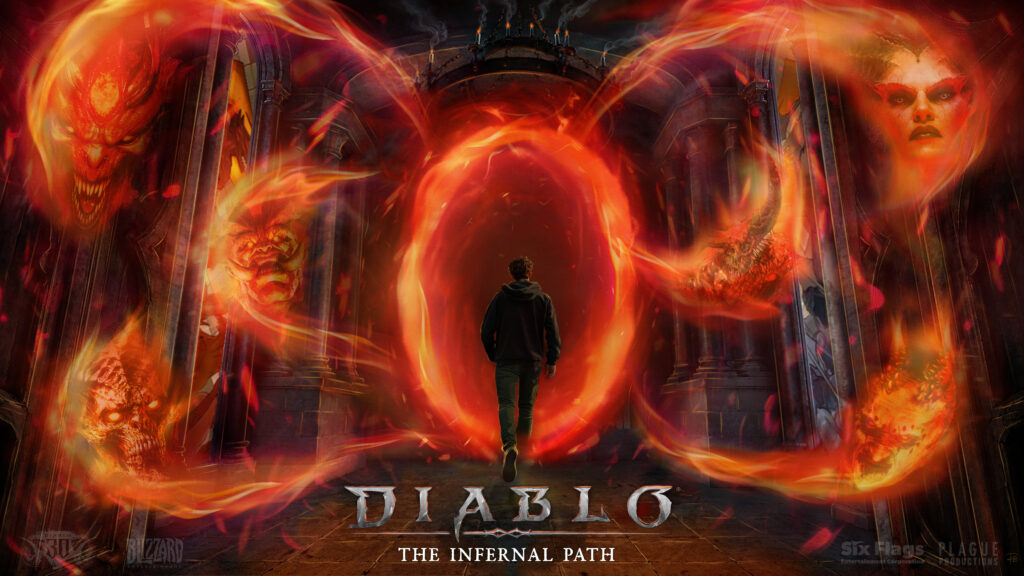Cedar Fair Unveils DIABLO: The Infernal Path for Halloween Haunt