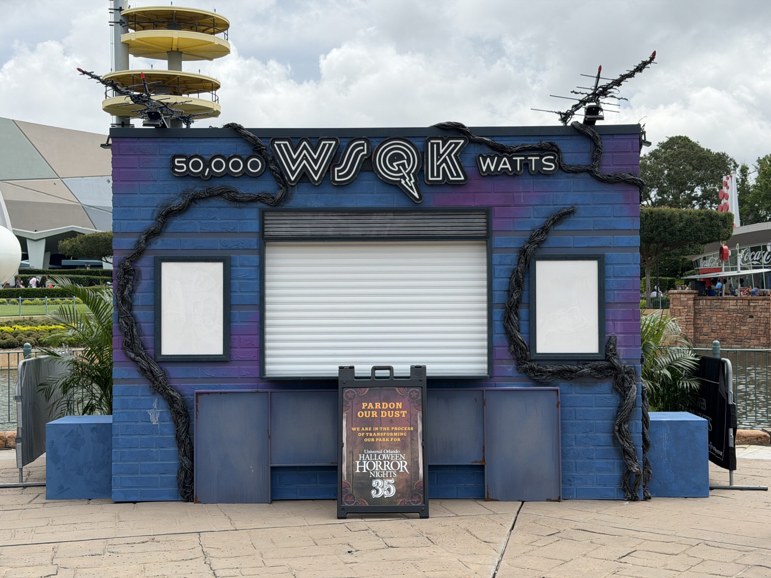 Stranger Things food booth at Halloween Horror Nights 2026