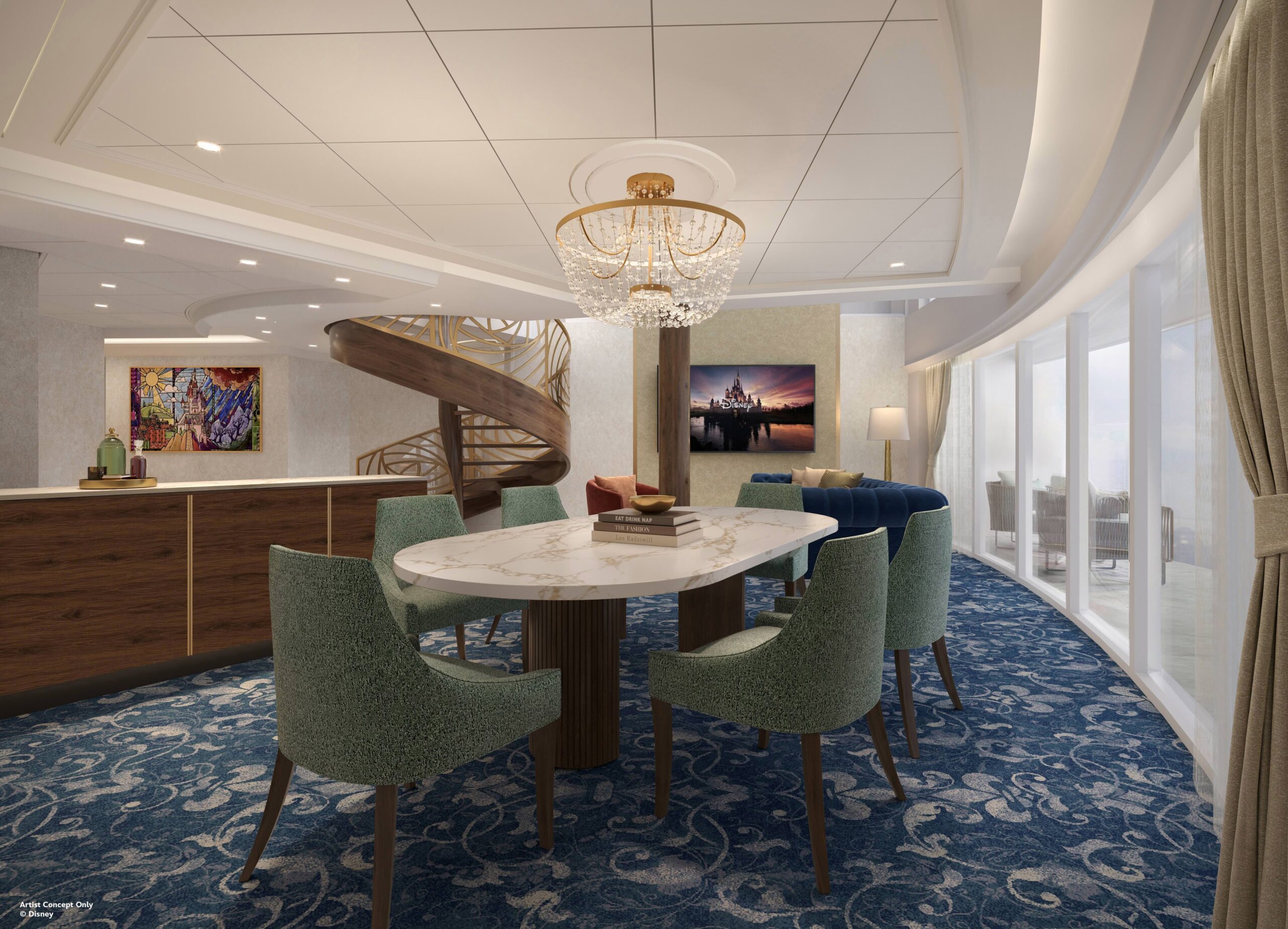 The Royal Rose Suites will take cues from Beauty and the Beast