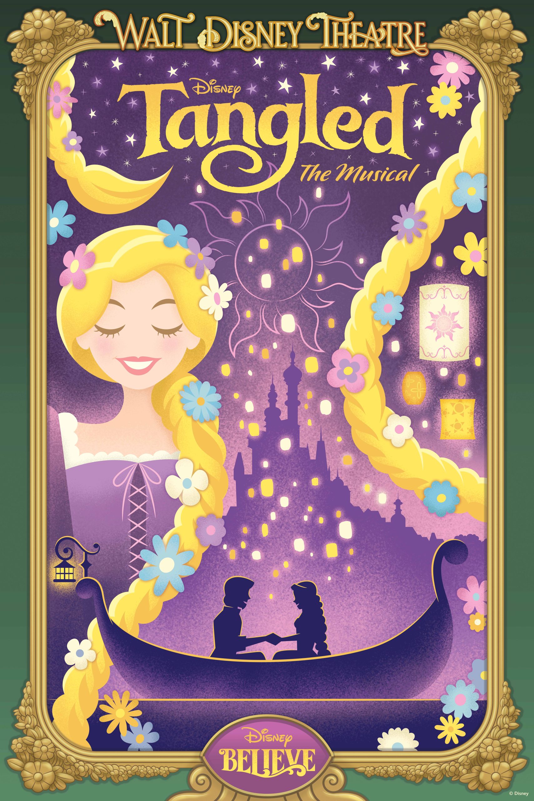 The hit show from the Disney Magic, “Tangled: The Musical,” joins the Walt Disney Theatre lineup on the Disney Believe